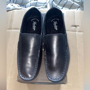 Florsheim kids Boys Driving Style Black Loafers 7M
